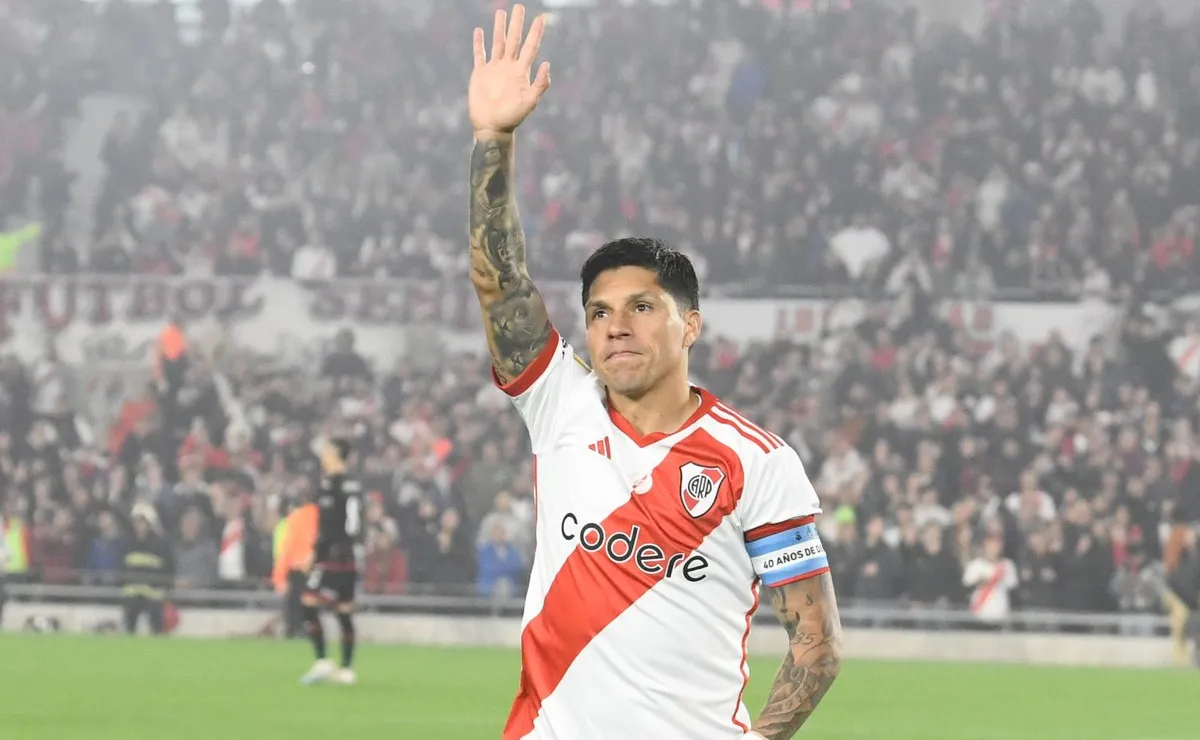 Enzo Pérez encamina su regreso al Millonario.