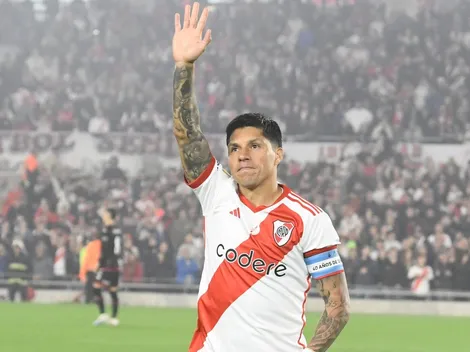 El récord de Francescoli que Enzo Pérez igualó en su despedida del Monumental