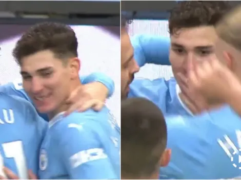 El insólito incidente que sufrió Julián Álvarez en el Manchester City