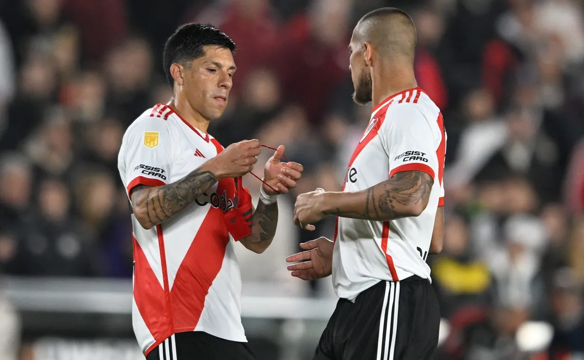 Enzo Pérez y Jonatan Maidana, ídolos absolutos de River.