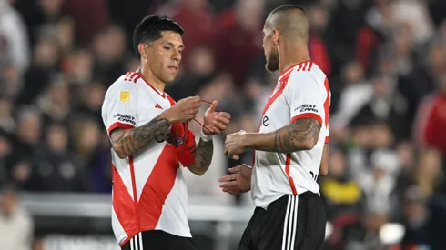Enzo Pérez y Jonatan Maidana, ídolos absolutos de River.
