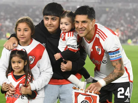 Enzo Pérez y un detalle que marca que sería su último partido en el Monumental