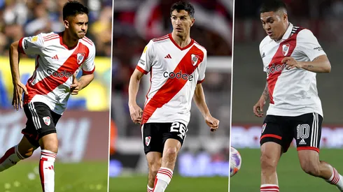 Pity Martínez, Nacho Fernández y Juan Fernando Quintero supieron volver a River.