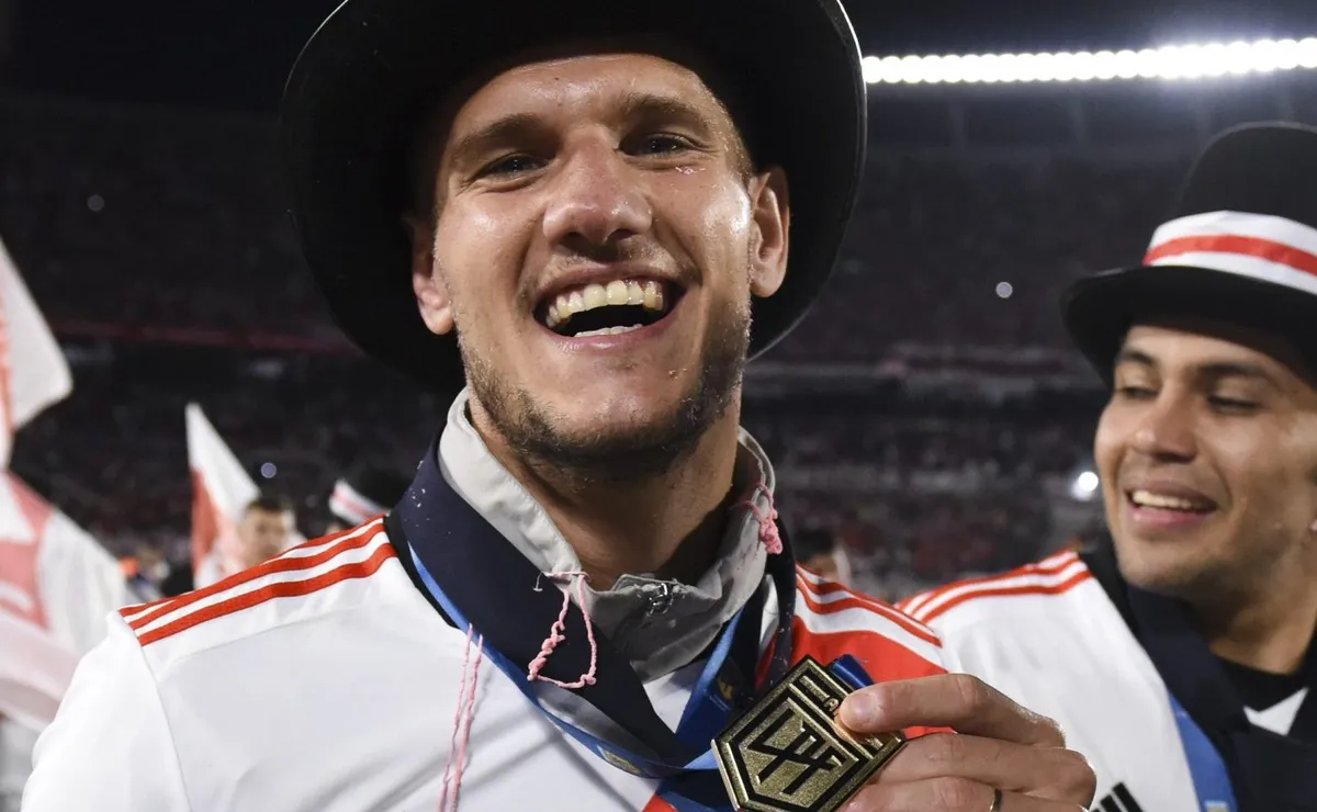 Zuculini fue varias veces campeón en River.