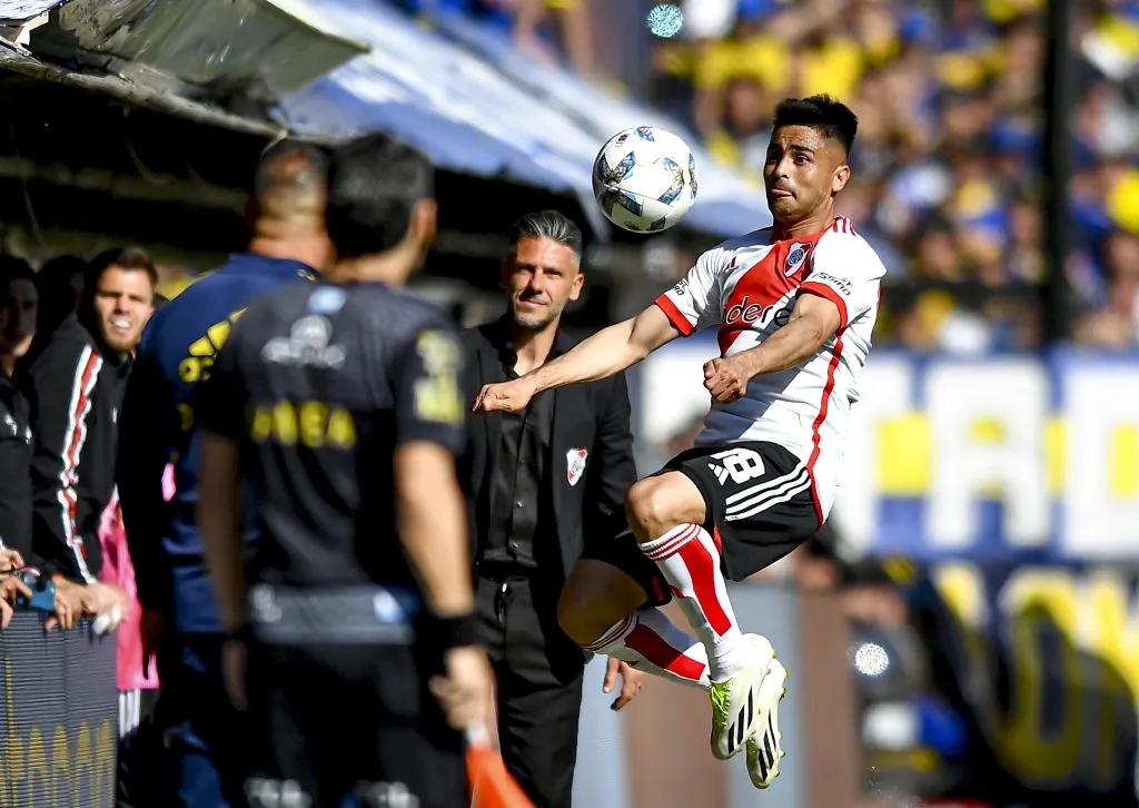 Gonzalo Martínez llevaría a River al mercado de pases. (Getty)