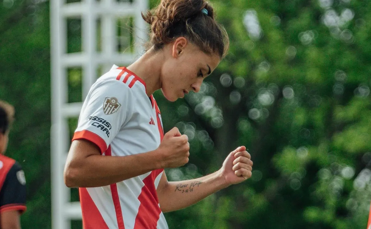Martina Del Trecco se despidió de River.