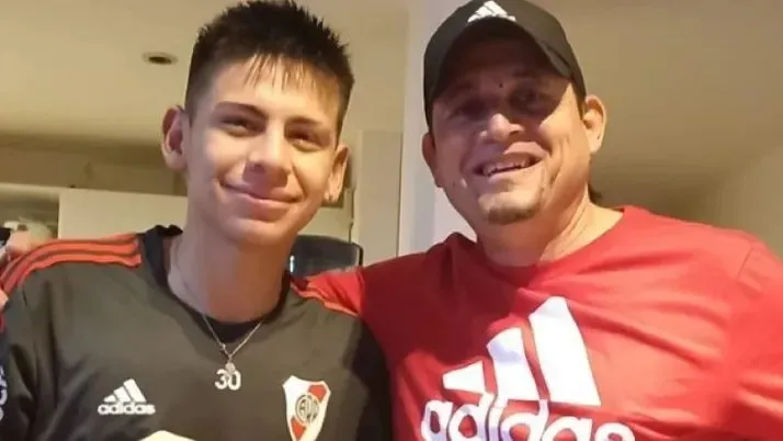 Echeverri junto a Daniel Brizuela. (Archivo La Página Millonaria)