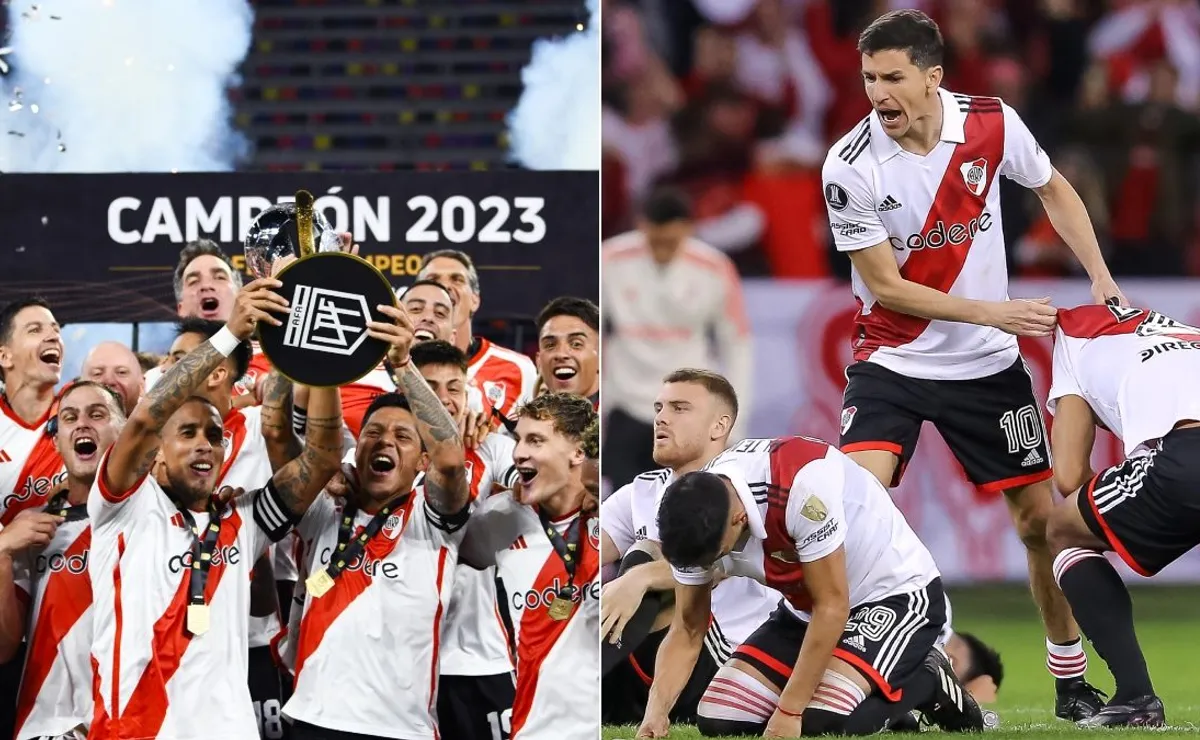 Un año con picos altos y bajos para River.
