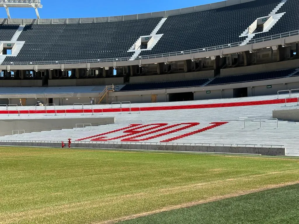 La Sivori Inferior, sin el cerco metálico desde los últimos recitales en el Monumental (Foto: La Página Millonaria)