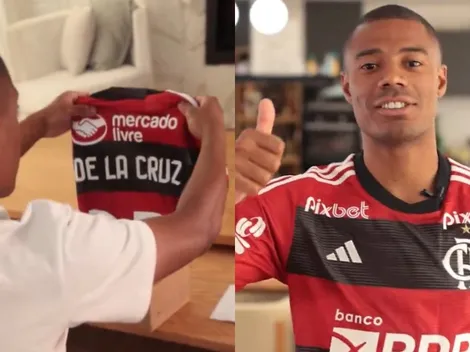 El curioso número de camiseta que De la Cruz usará en Flamengo