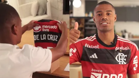 De la Cruz ya fue presentado en Flamengo.