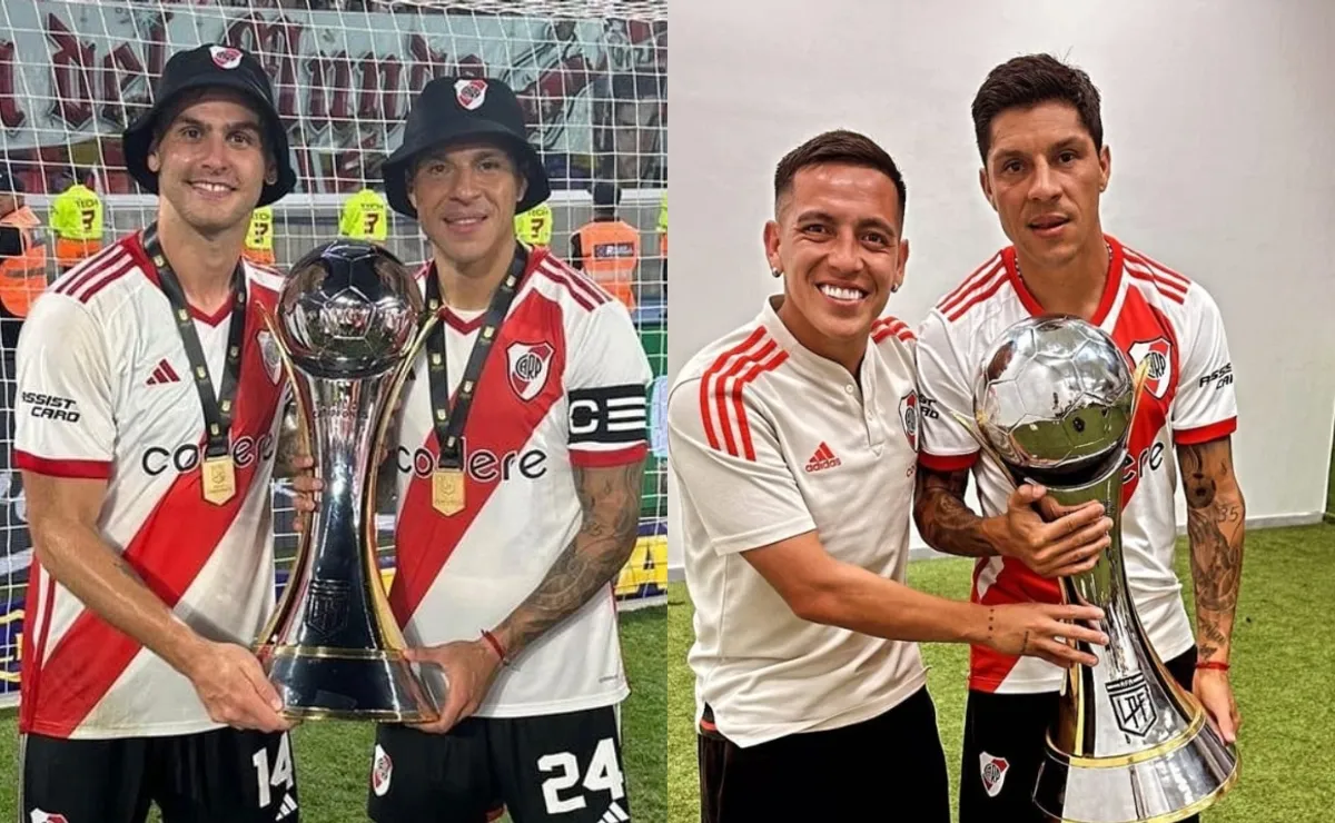 Varios integrantes del plantel despidieron a Enzo en redes.