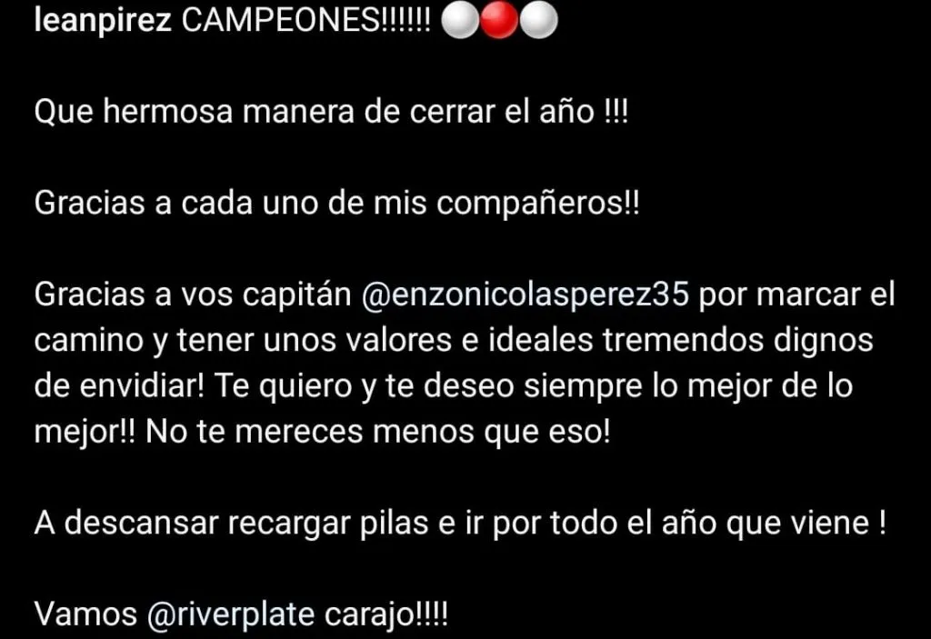 Leandro González Pirez.