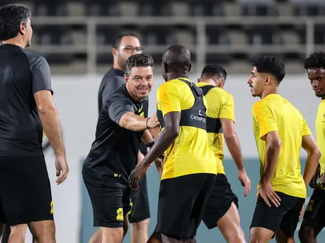 Inédito: Gallardo borró a varios futbolistas del Al Ittihad y salió a jugar con cinco suplentes