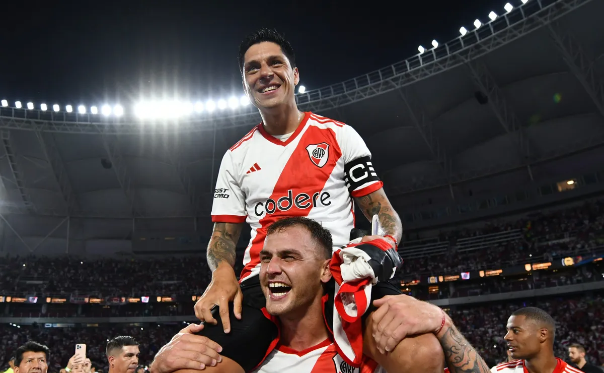 Enzo Pérez le habría manifestado a la dirigencia de River su deseo de volver al club (Foto: Joaquín Camiletti/Getty Images)