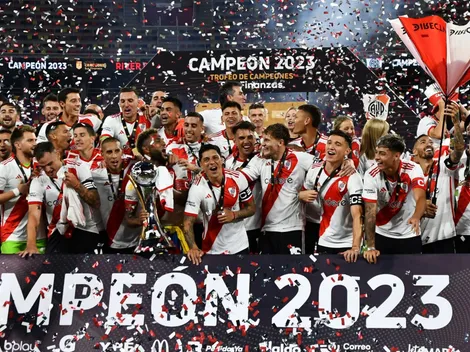 En medio de los festejos, Zuculini definió su futuro en River