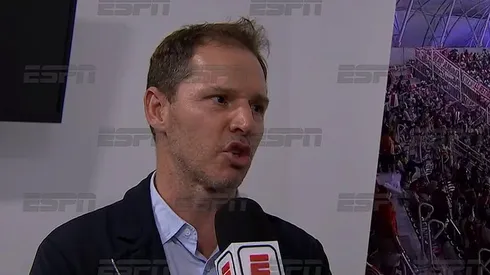 Brito habló del fútbol argentino. Foto: ESPN.