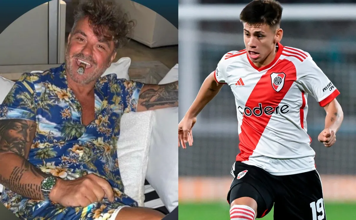 Enzo Montepaone, el representante de Claudio Echeverri.