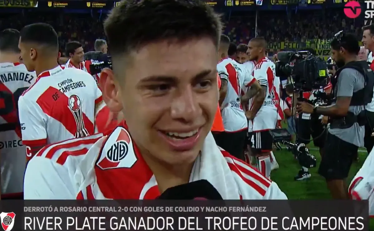 El Diablito Echeverri adelantó que se podría ir de River.