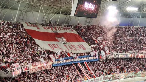 Los hinchas de River coparon el Madre de Ciudades, con un campeón del mundo en la tribuna.