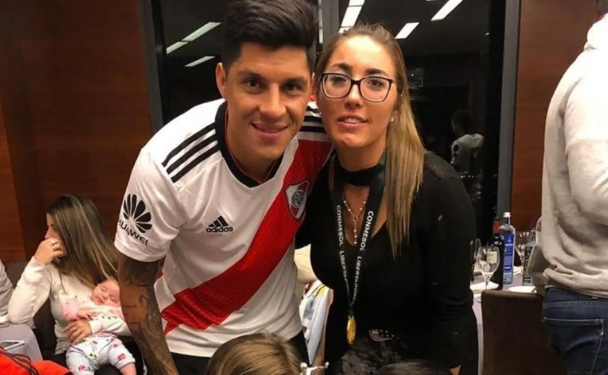 Enzo se despide de River.