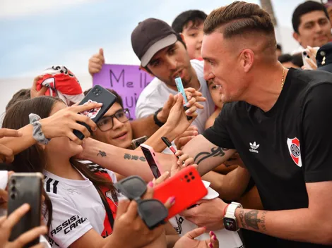 El emotivo recibimiento a River en Santiago del Estero