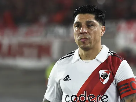 River le regaló un último homenaje a Enzo Pérez
