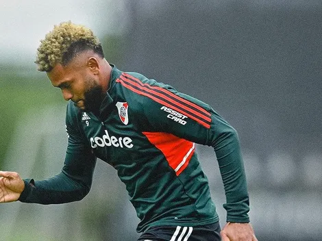 Qué hizo Borja en la primera práctica previa al superclásico