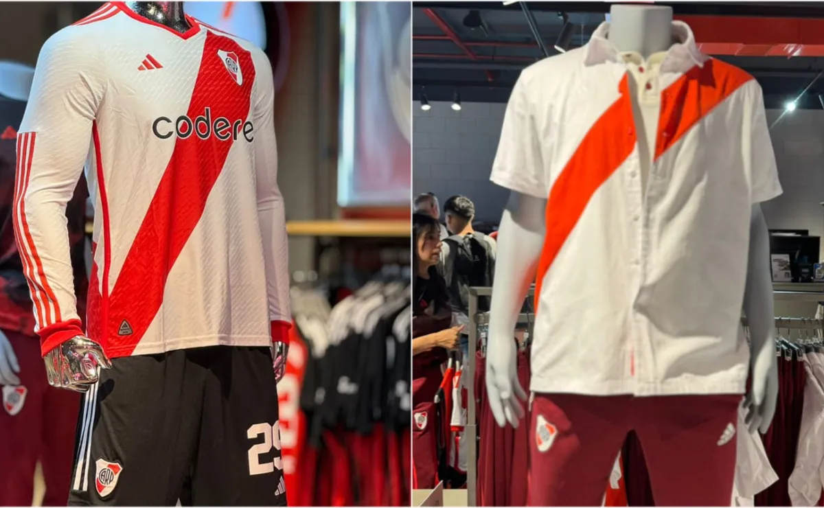 La nueva indumentaria de River ya está en el Museo