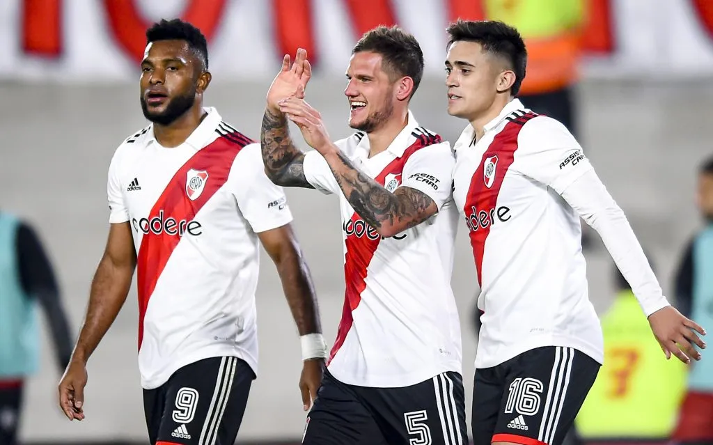 Bruno Zuculini podría seguir en River. (Getty)