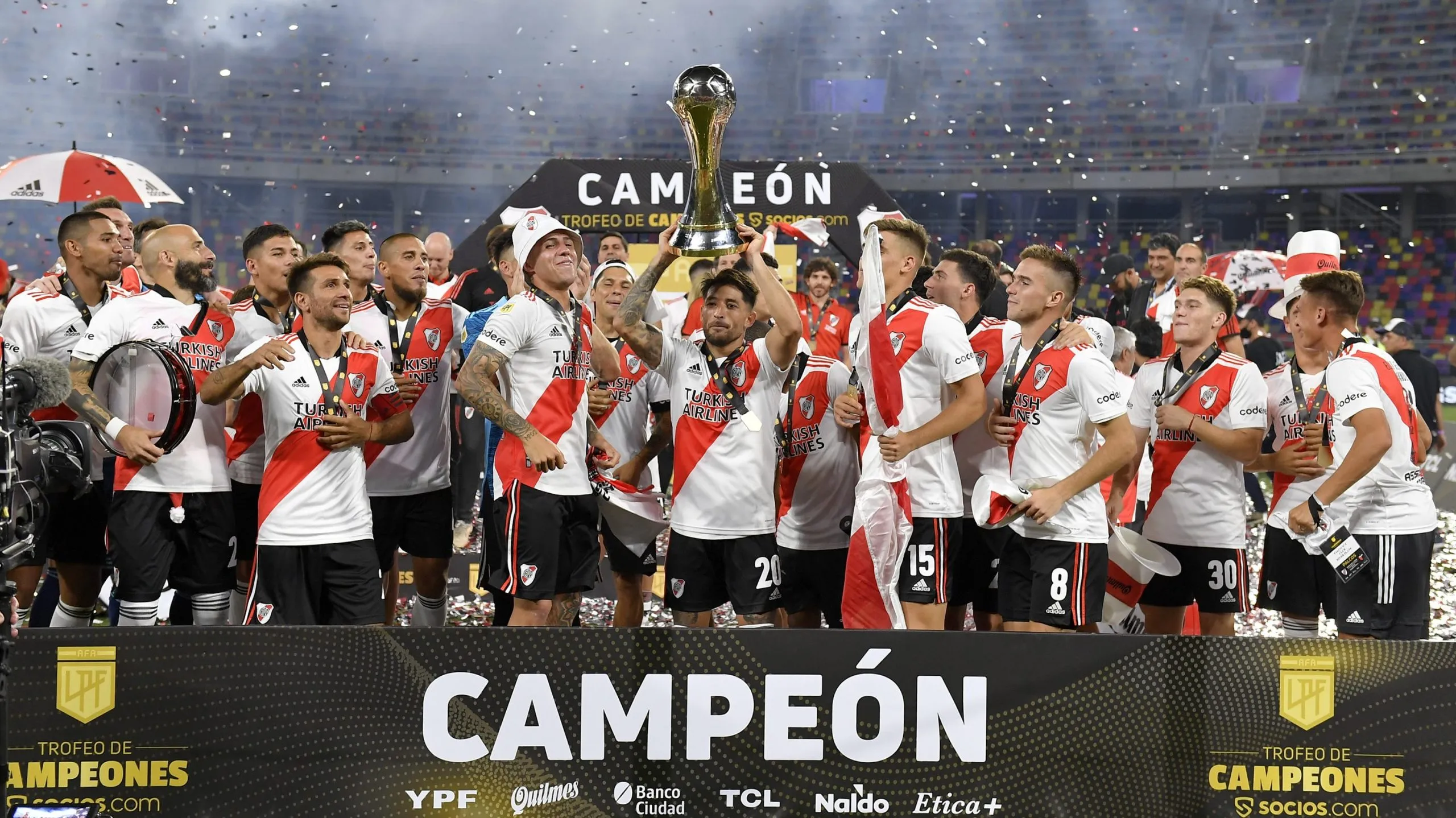 River ya levantó dos títulos en Santiago del Estero. (Getty)