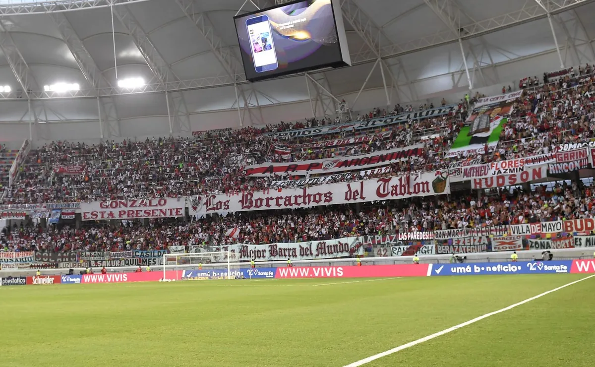 El Millonario jugó la final del Trofeo de Campeones 2021 en el Madre de Ciudades.