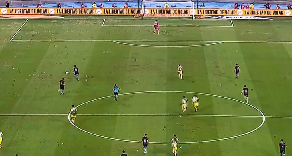 Así está el Madre de Ciudades de Santiago del Estero. (Foto: Transmisión TNT Sports).