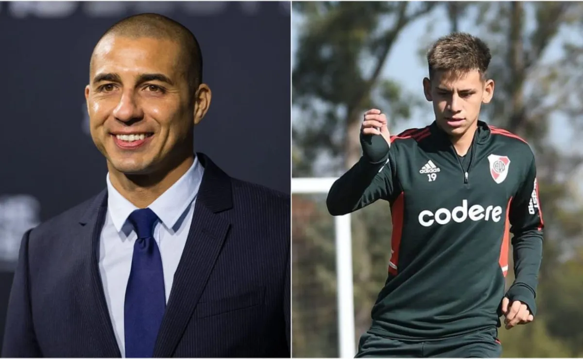 Trezeguet opinó de la situación de Echeverri