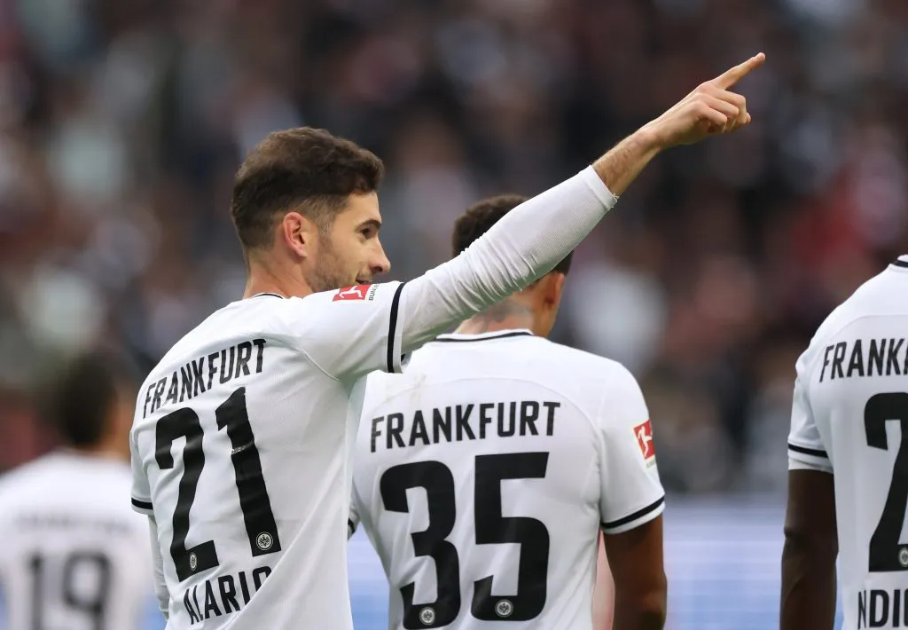 Lucas Alario en el Frankkfurt de Alemania