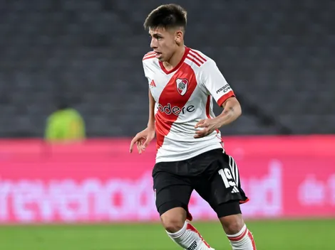 Cómo está la renovación de Echeverri con River y de cuánto es su cláusula