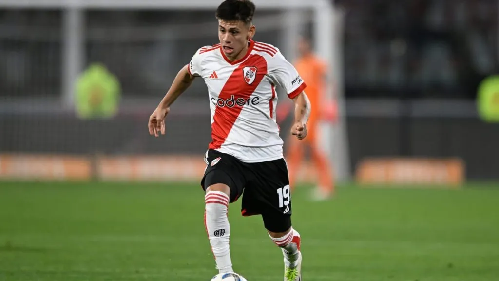 ¿Se va Echeverri de River? (Getty)
