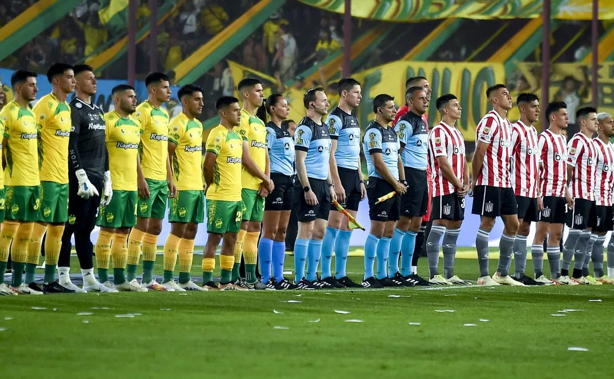 Estudiantes y Defensa se vieron las caras en la final de la Copa Argentina.