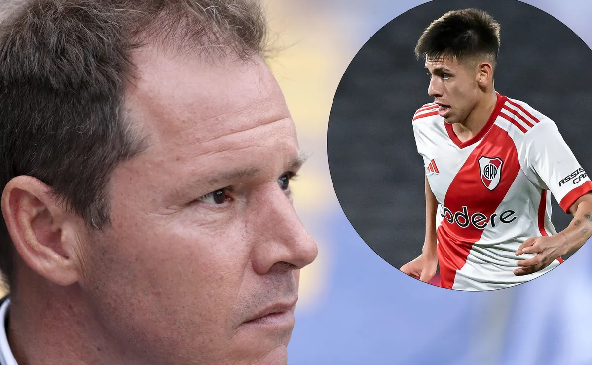 Brito habló sobre la renovación de Claudio Echeverri.