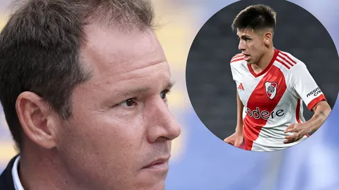 Brito habló sobre la renovación de Claudio Echeverri.