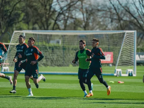 River empieza a pensar en el Trofeo de Campeones: cómo están Enzo Pérez y De la Cruz