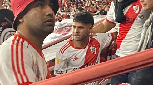 El Keko se mostró con la barra de River.