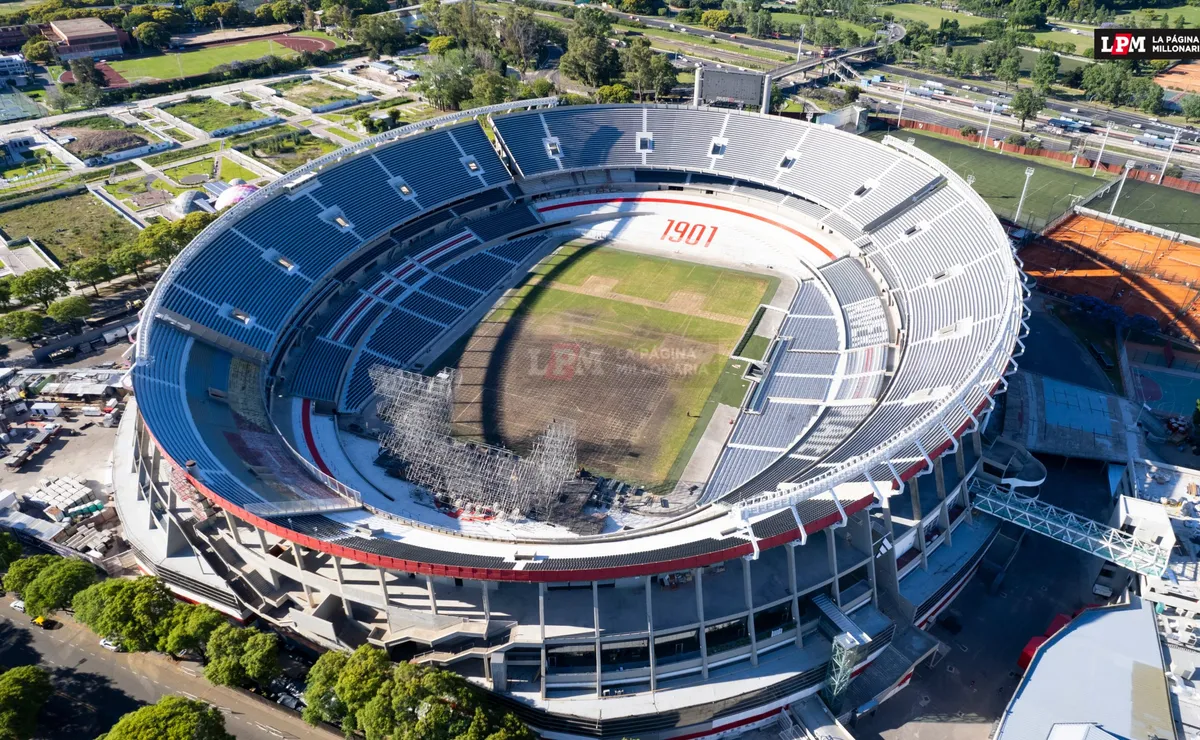 El Monumental mejora día a día.