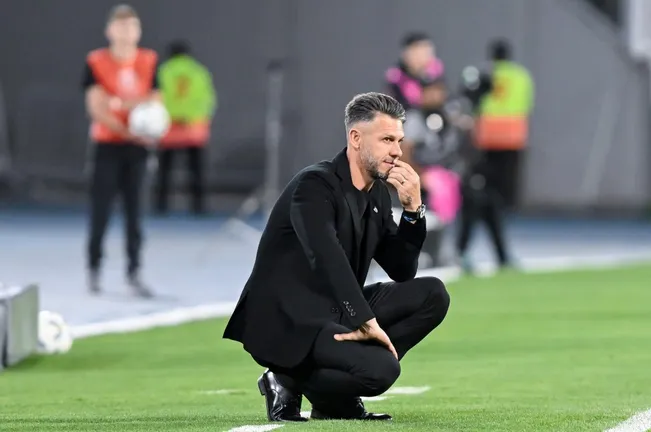 Demichelis en la derrota por penales de River ante Central. (Foto: Getty).