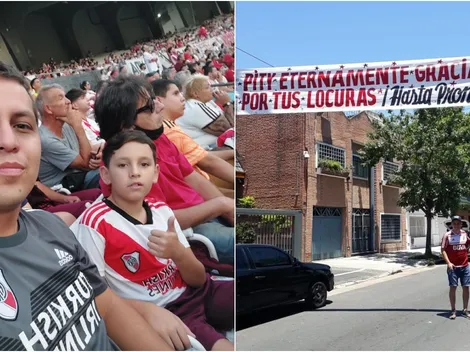 Le colgó un pasacalles al Pity Martinez tras la final de Madrid y hoy tiene un pedido para hacerle
