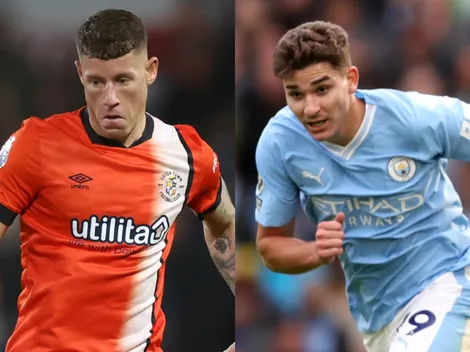 Luton Town vs. Manchester City: TV, día, horario y formaciones con Julián Álvarez