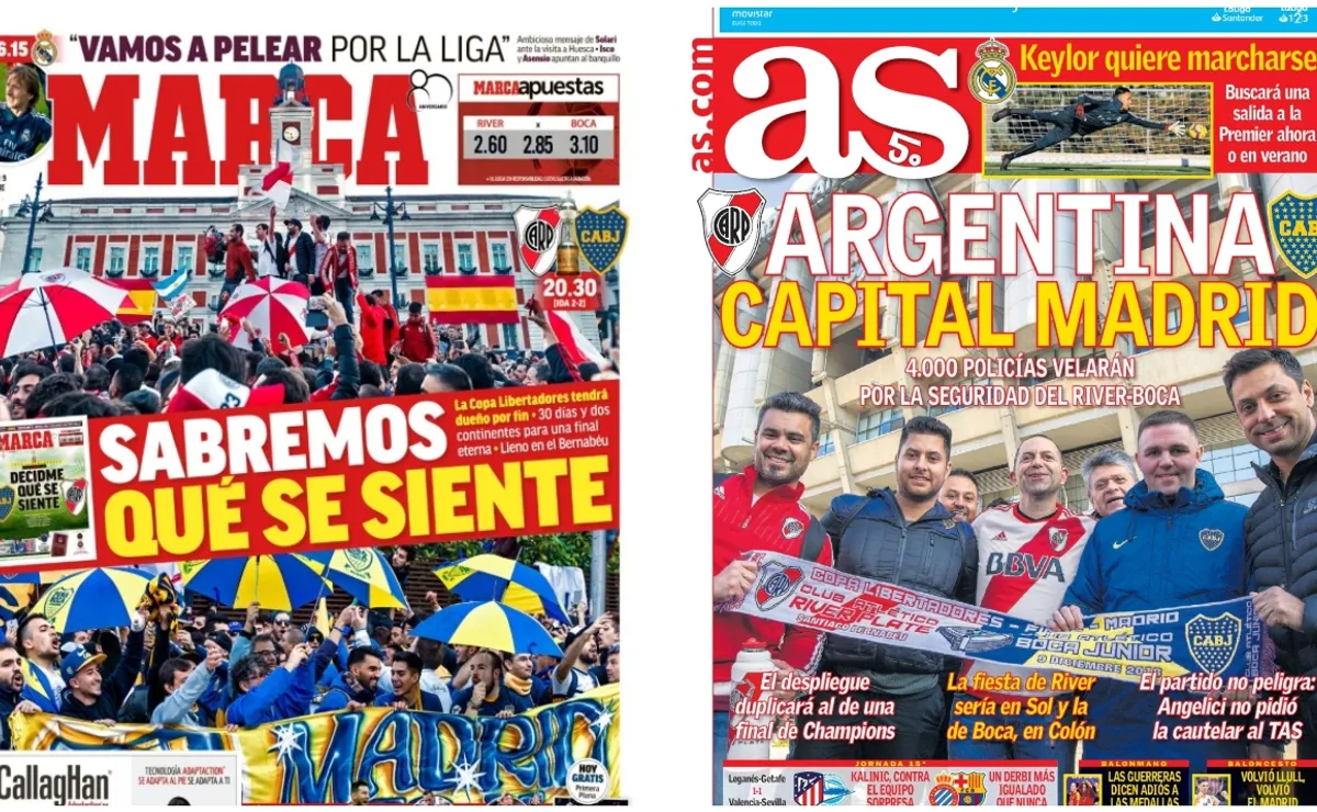 Esto decían los diarios en la previa de la final eterna: las tapas más recordadas