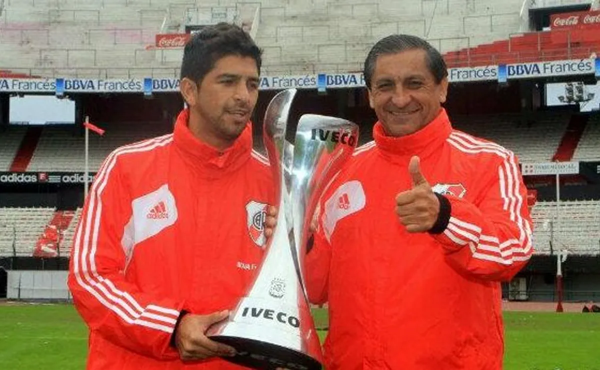 Emiliano y Ramón luego de la obtención del título del Torneo Final 2014.