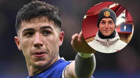 Enzo Evangelista se encontró con Enzo Fernández.