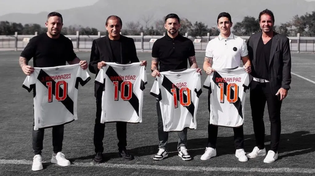 El cuerpo técnico de Ramón Díaz en Vasco Da Gama